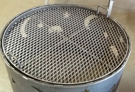 Cooking grate for fire ring